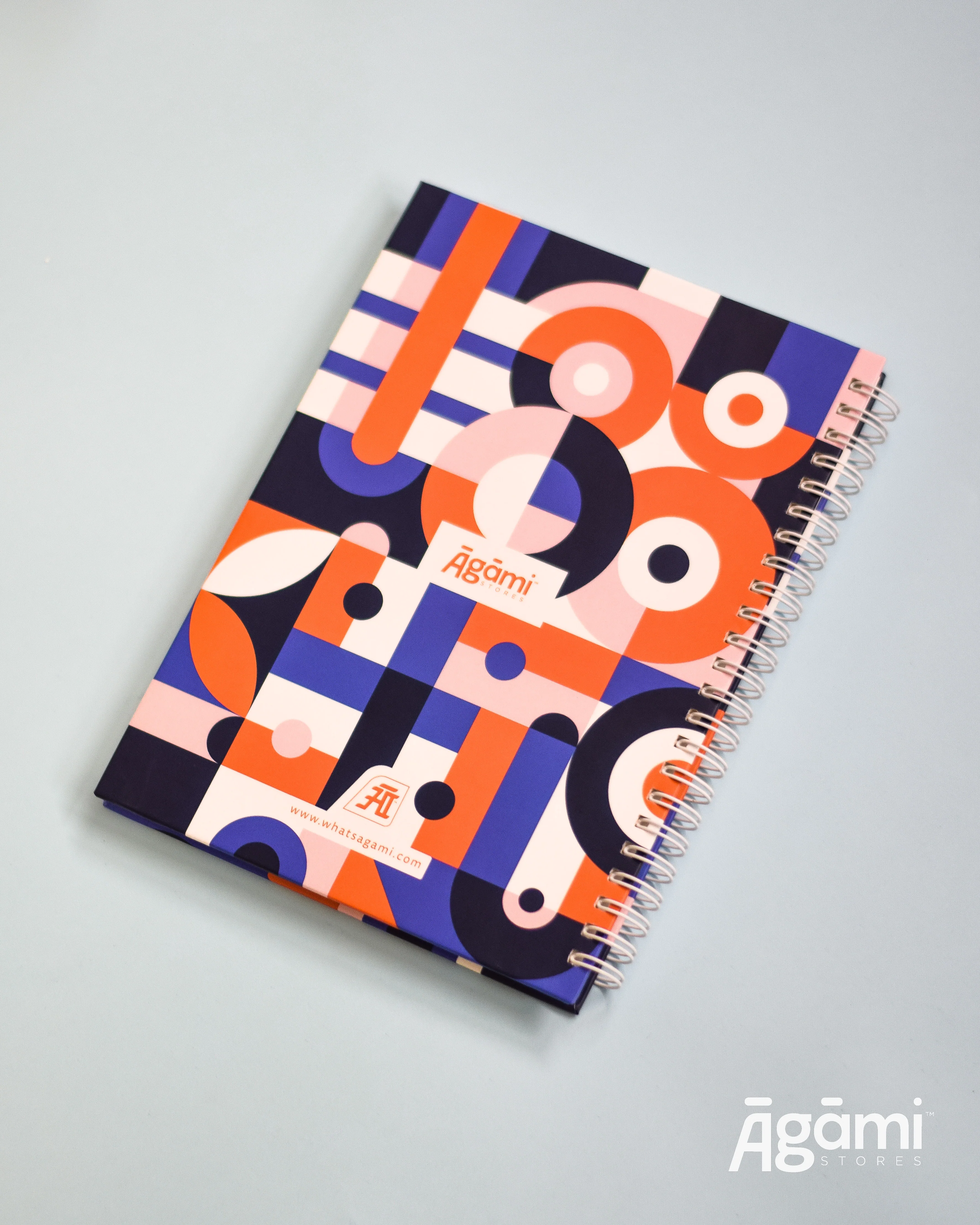Sanatani Symbols A5 Spiral Notebook - Image 6