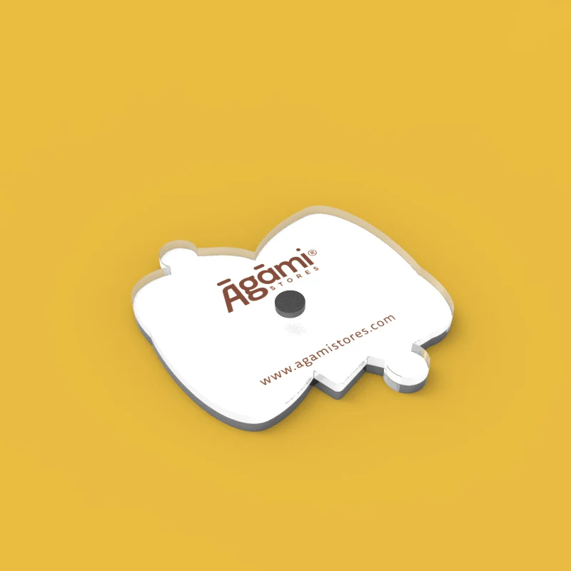 Bam Bam Bhole | Acrylic Fridge Magnet - Image 2