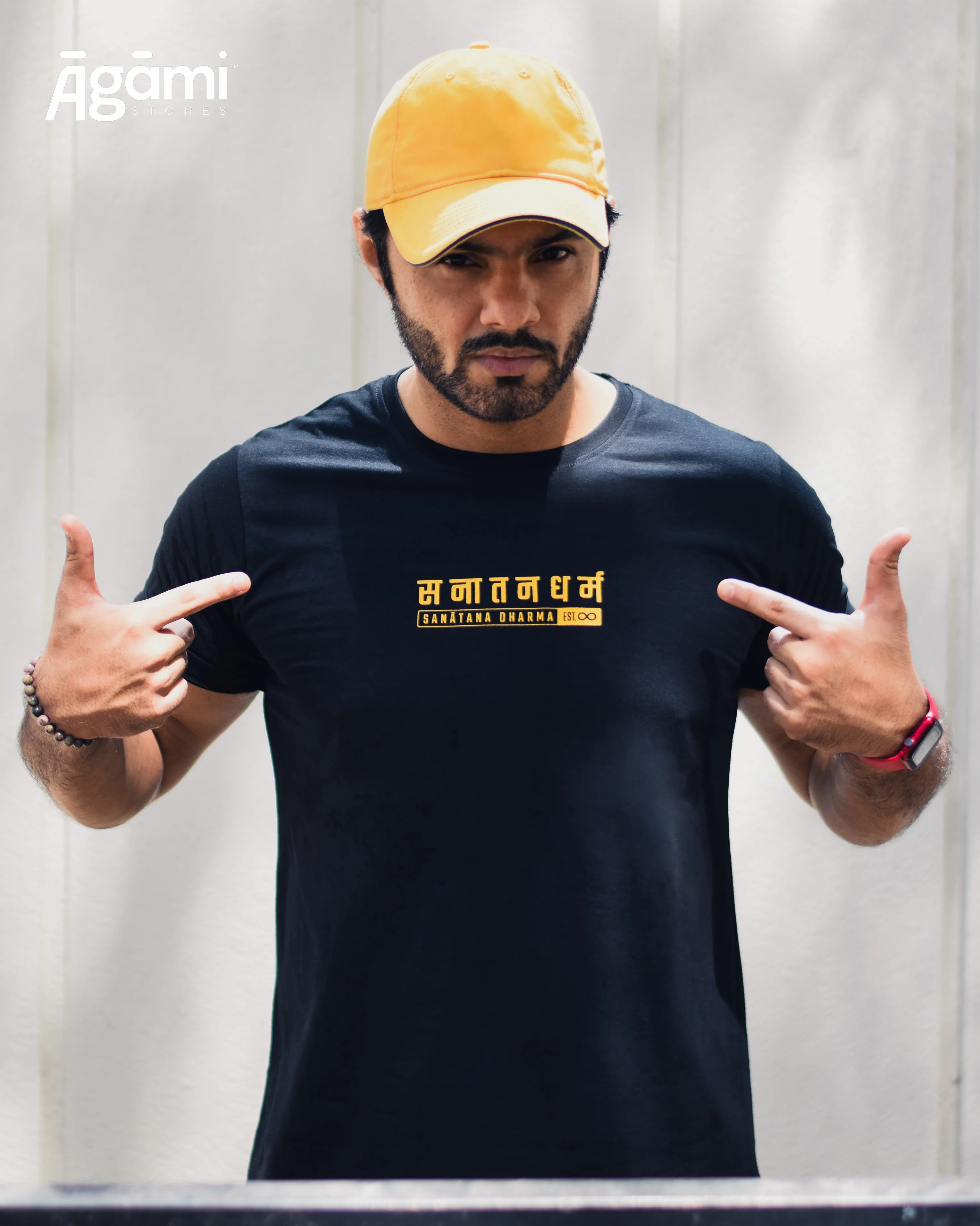 Classic Sanātana Dharma Tshirt - Black | Regular Fit - Image 6