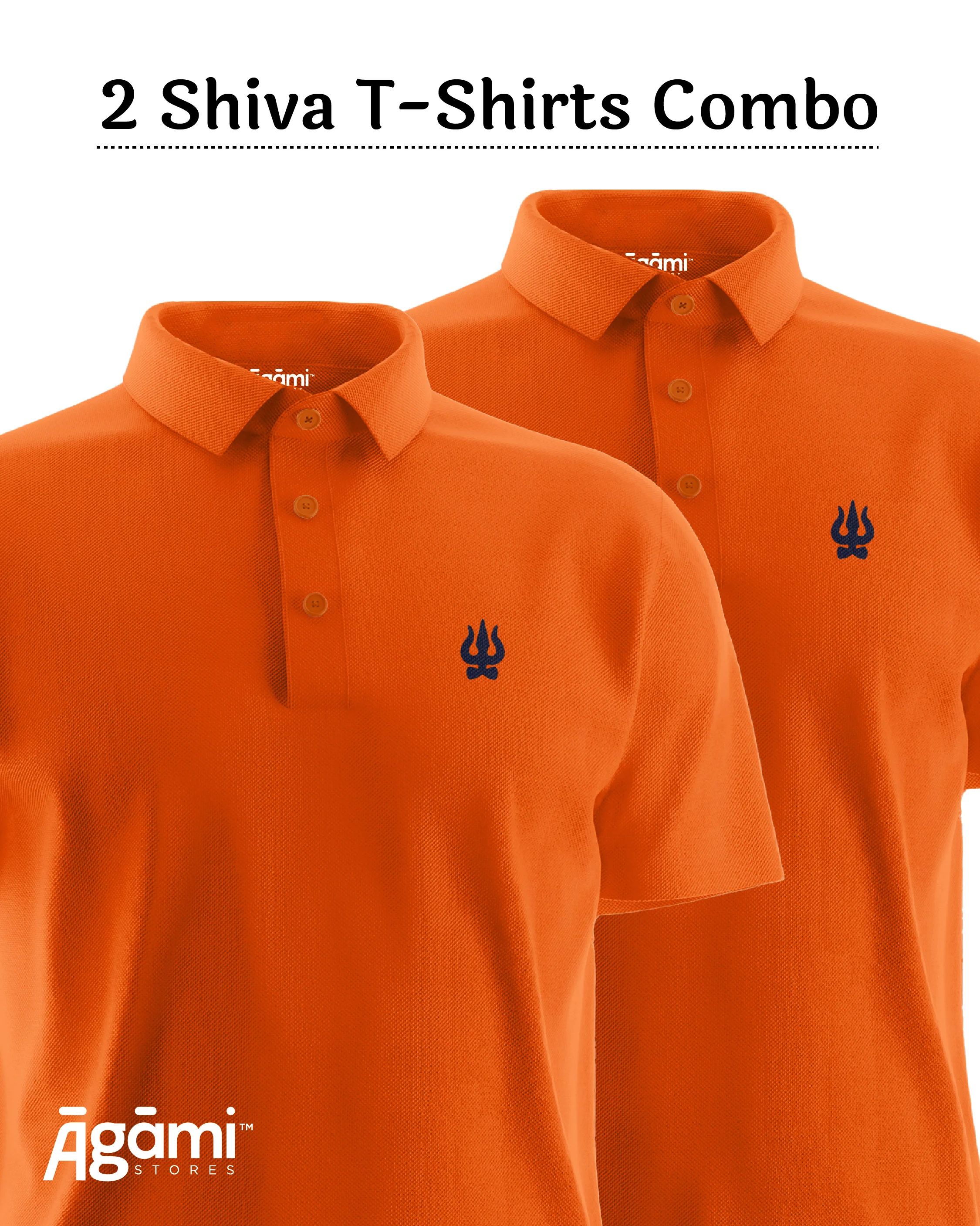 Combo Pack of 2 Polo Shiva Tshirts - Image 14