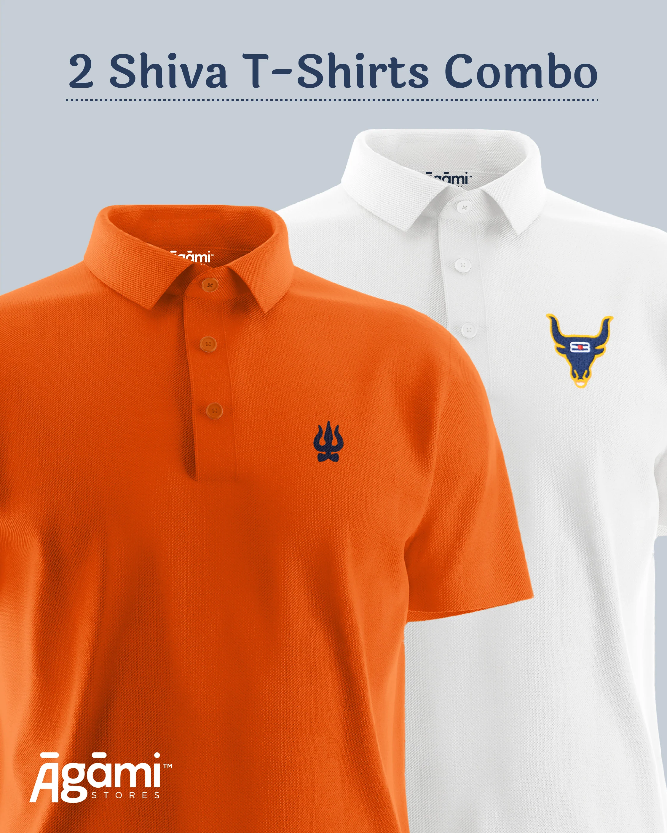 Combo Pack of 2 Polo Shiva Tshirts - Image 16