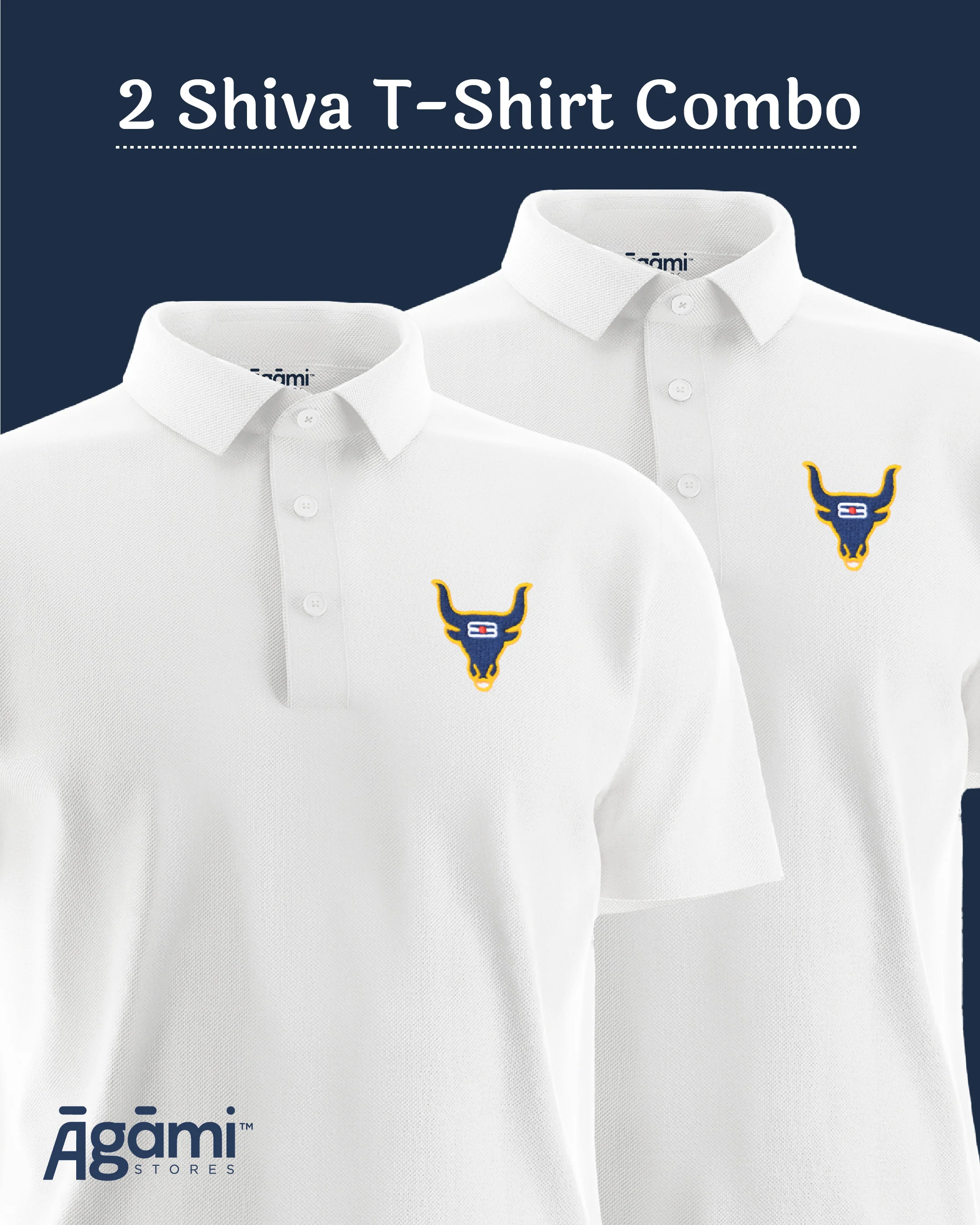 Combo Pack of 2 Polo Shiva Tshirts - Image 26