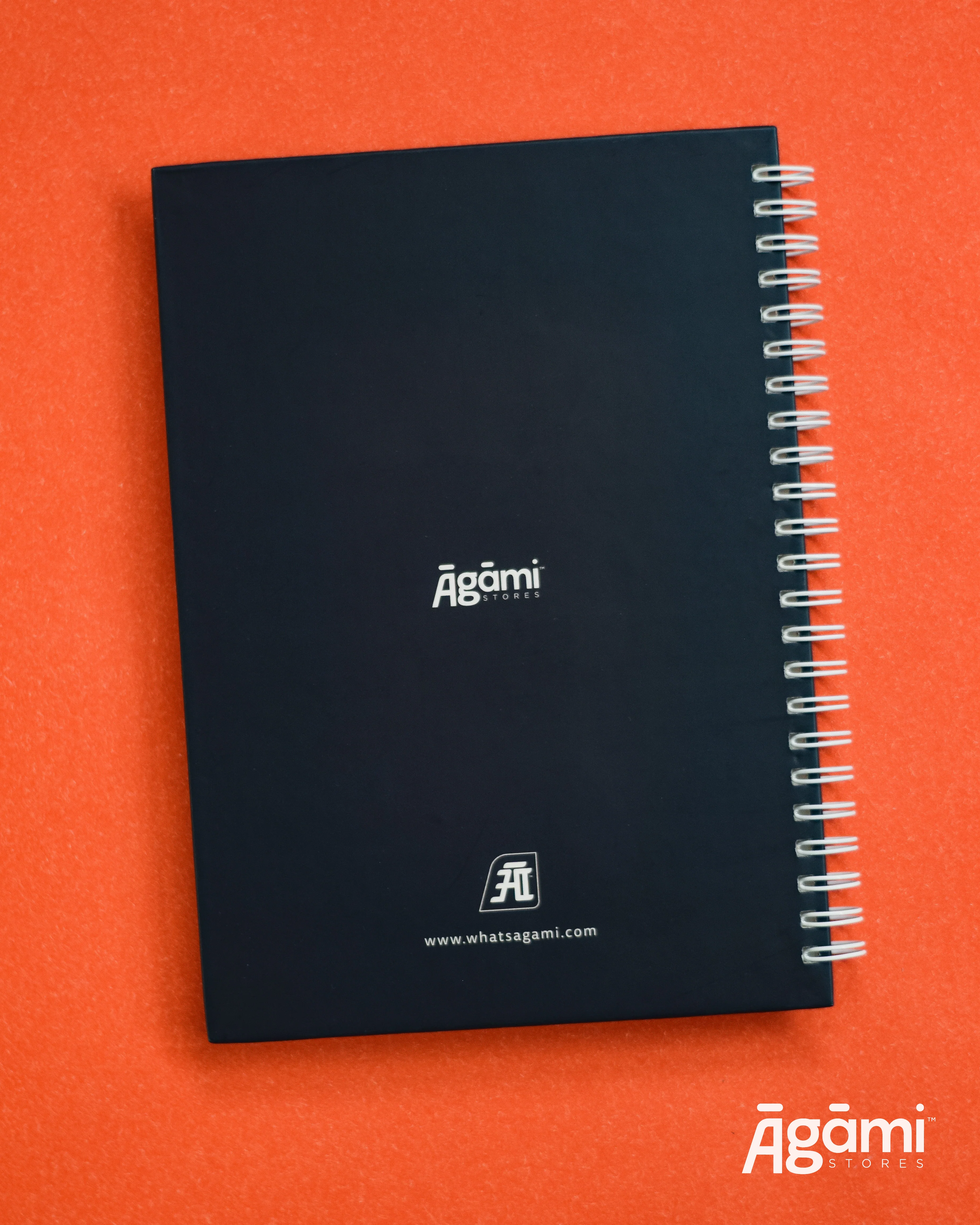 Dharmo Rakshati Rakshitah A5 Spiral Notebook | Black - Image 6
