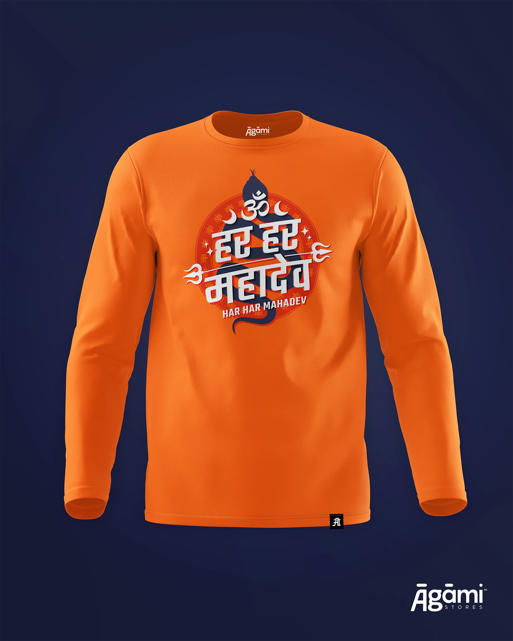 Har Har Mahadev Shiva Pack | T-shirt, Stickers & Badge - Image 7