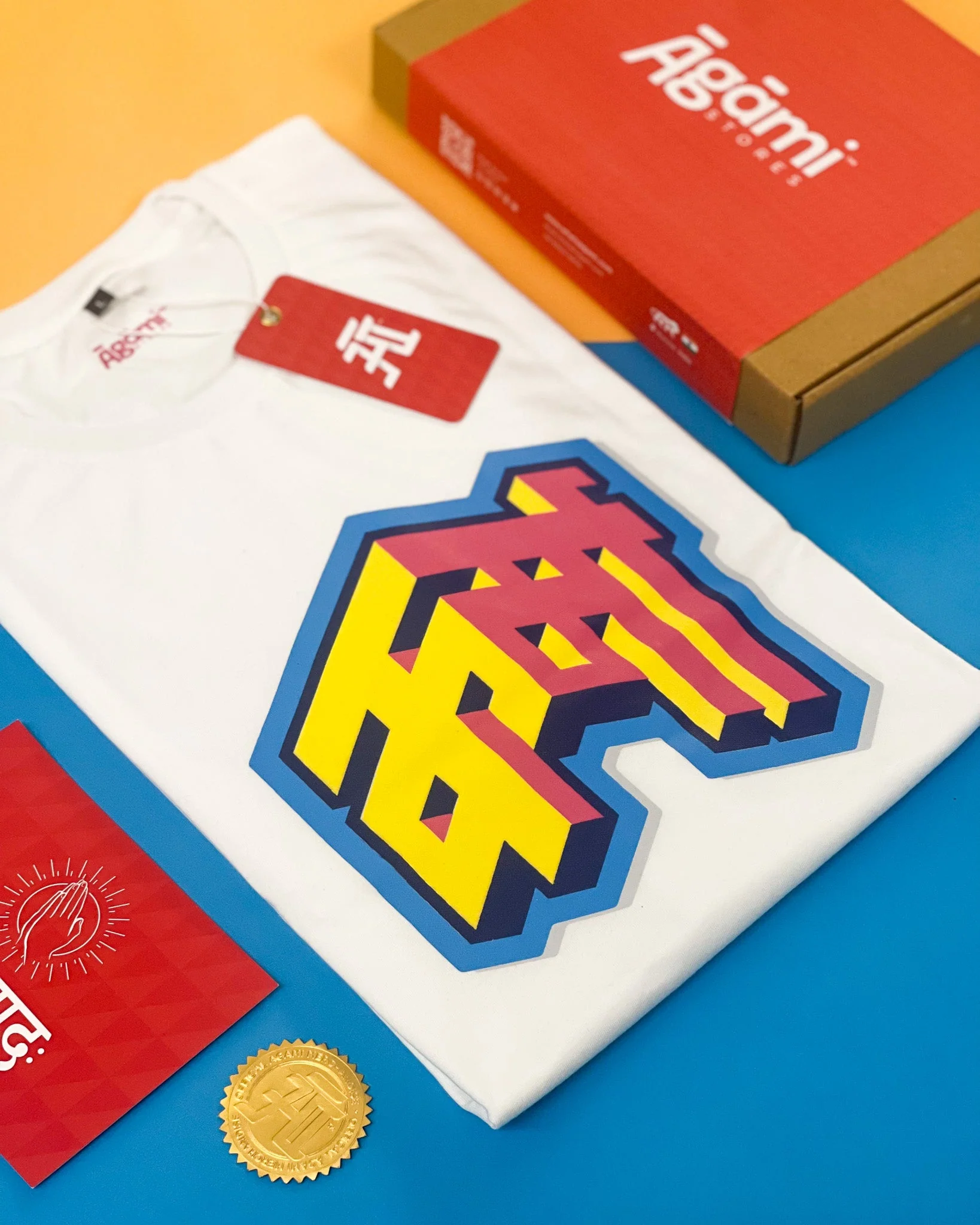 Karma Tshirt - White | Oversized Fit - Image 3