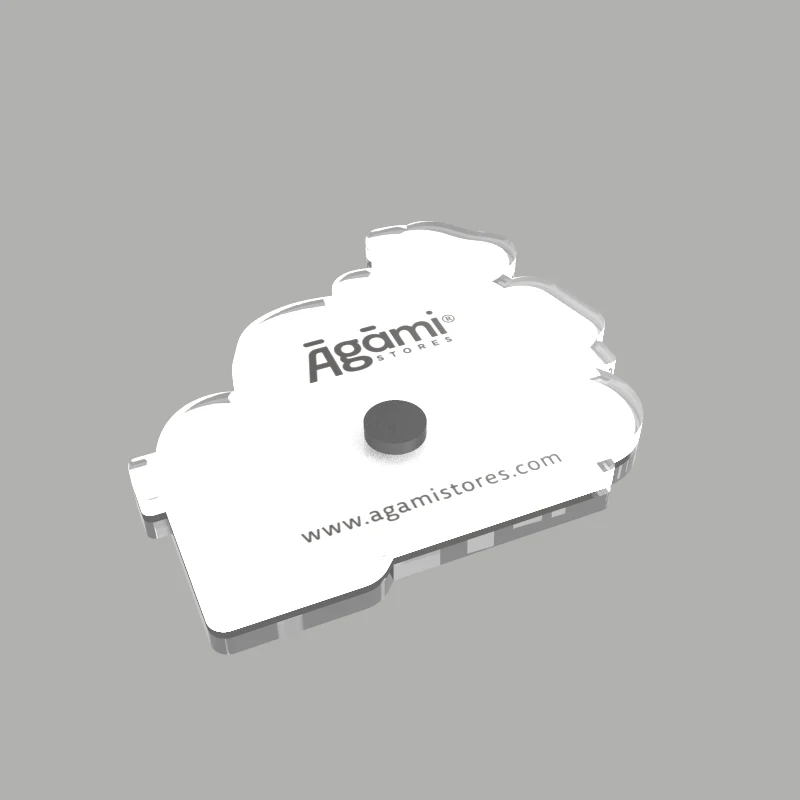 Kashi Loading | Acrylic Fridge Magnet - Image 2
