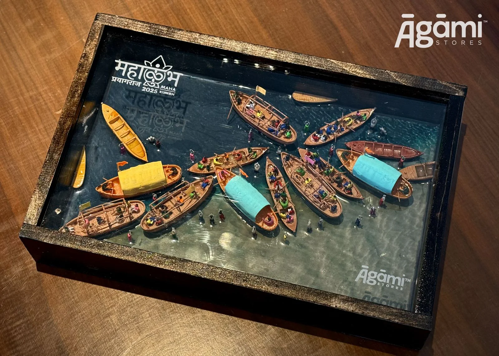 Miniature Mahakumbh 2025 – Resin Showpiece (Limited Edition #001 - #144) - Image 6