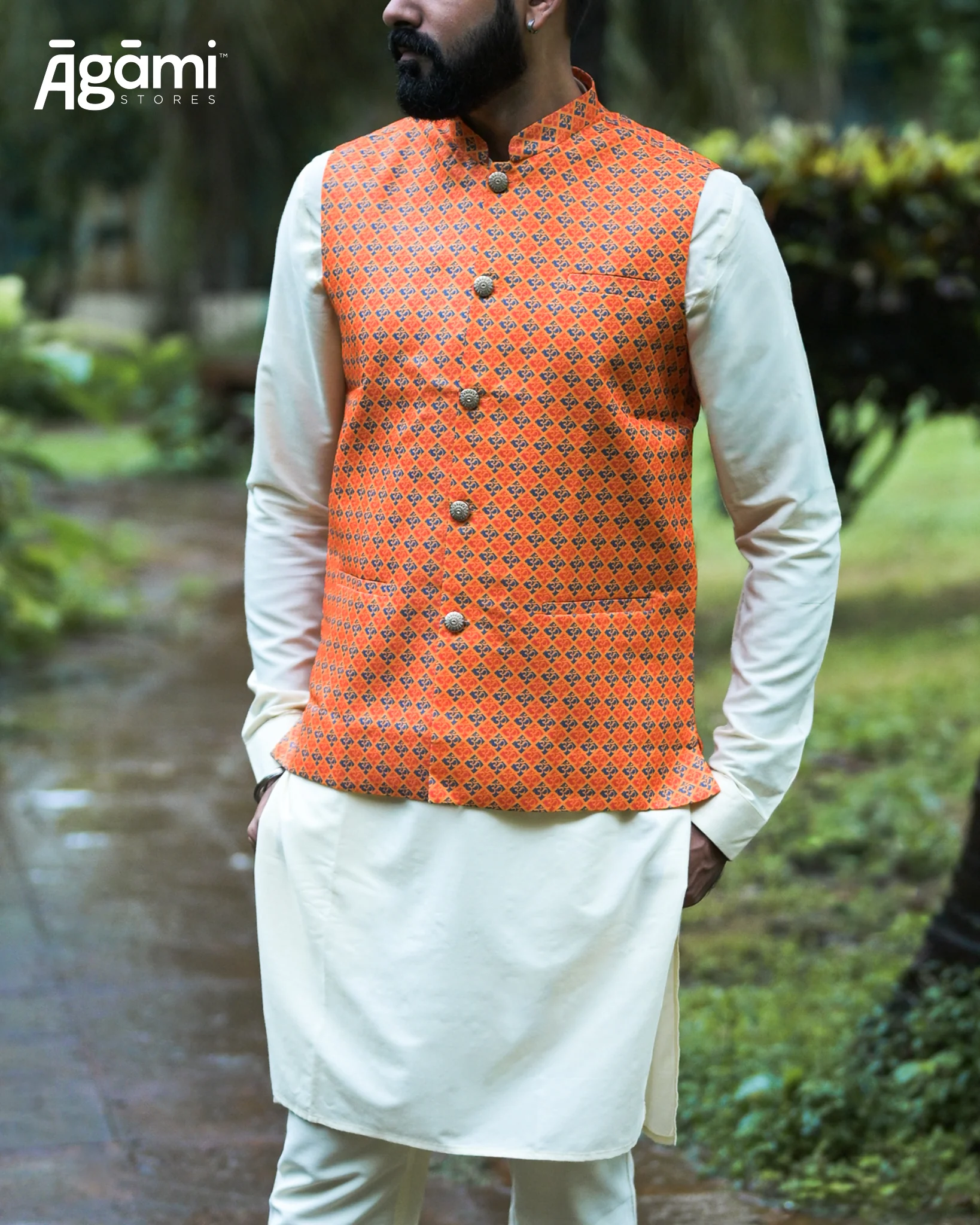 Om Pattern | Modi Jackets - Image 3