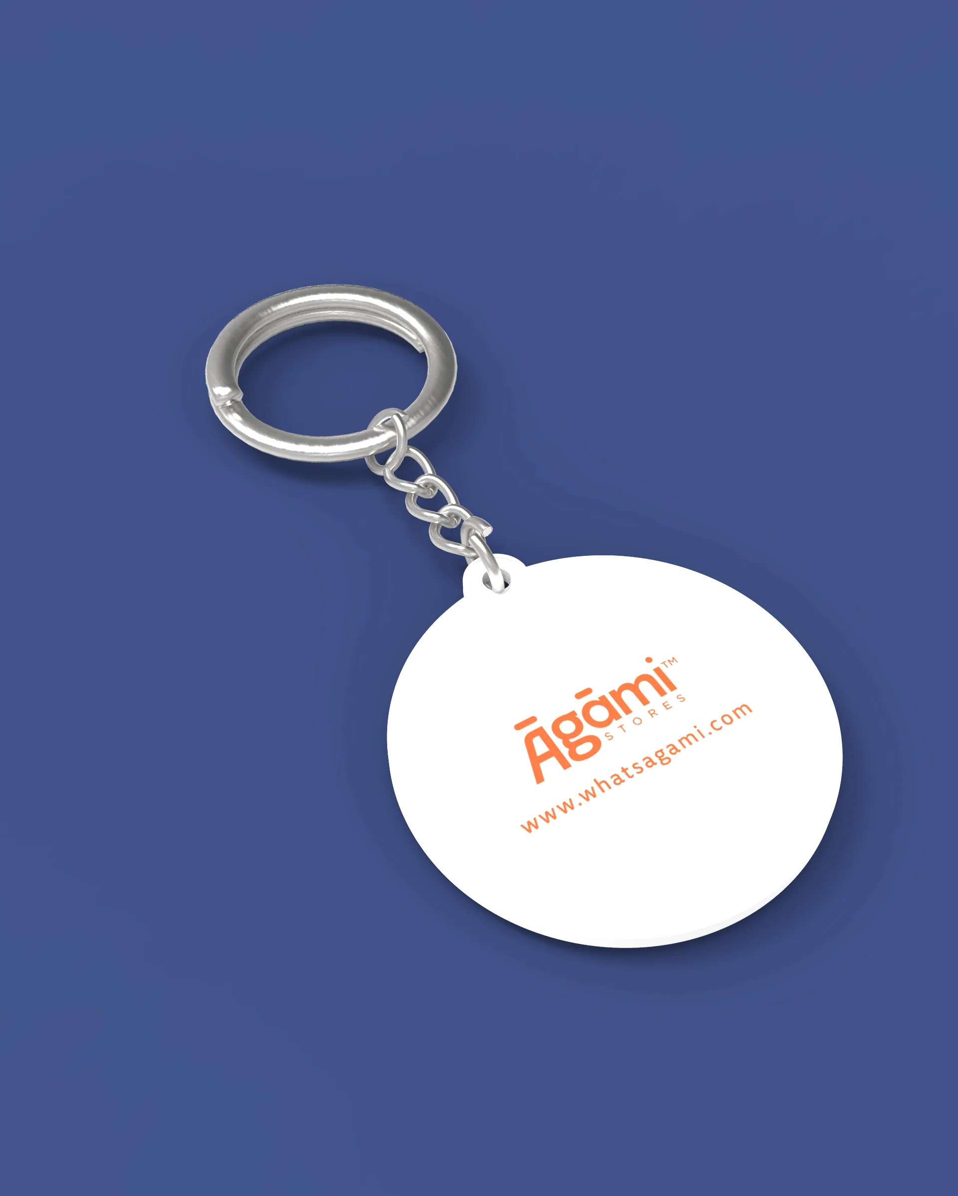 Om Symbol | Silicon Keychain - Image 2
