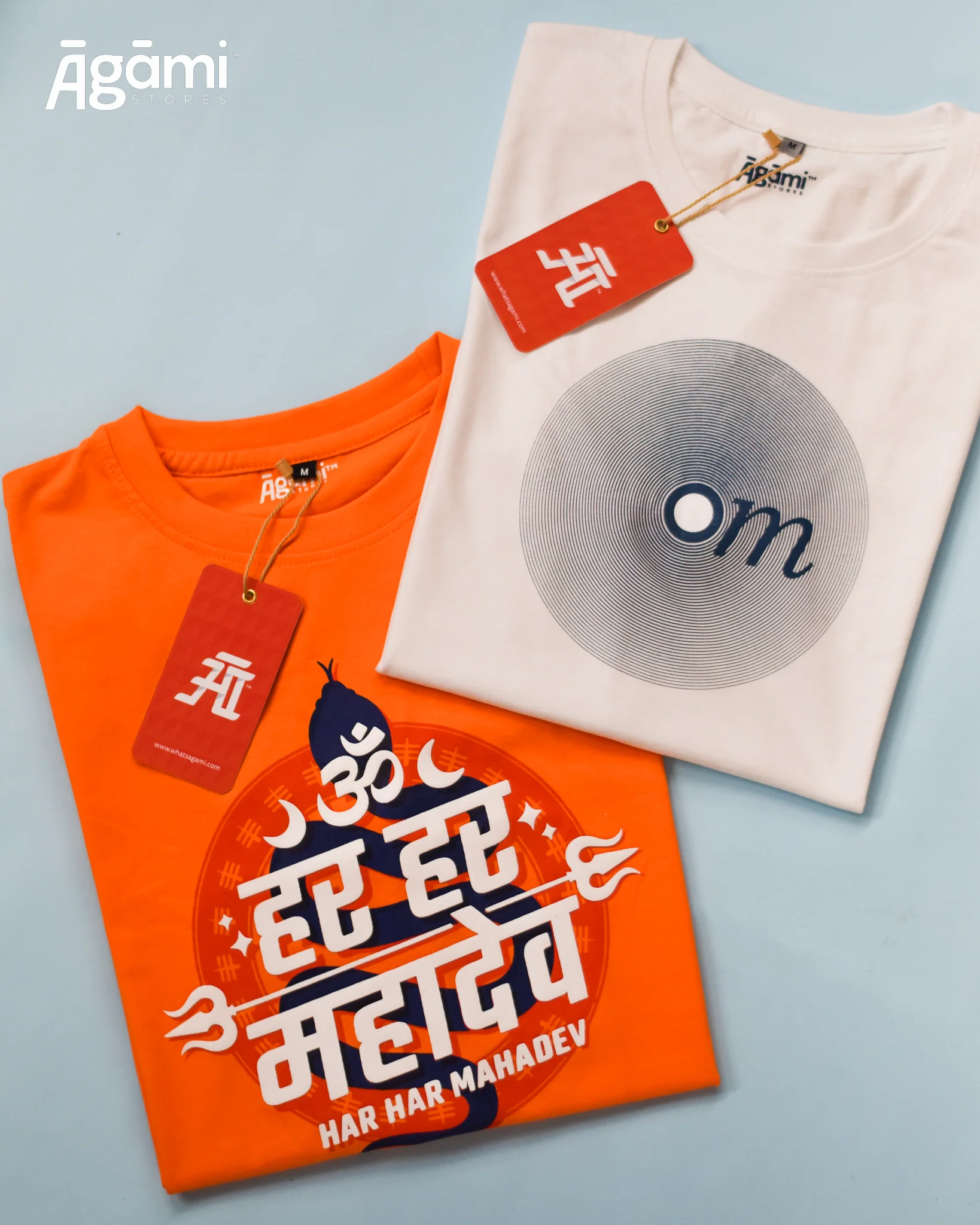 Shiva Pack of 2 T-Shirts | Full Sleeve & Round Neck