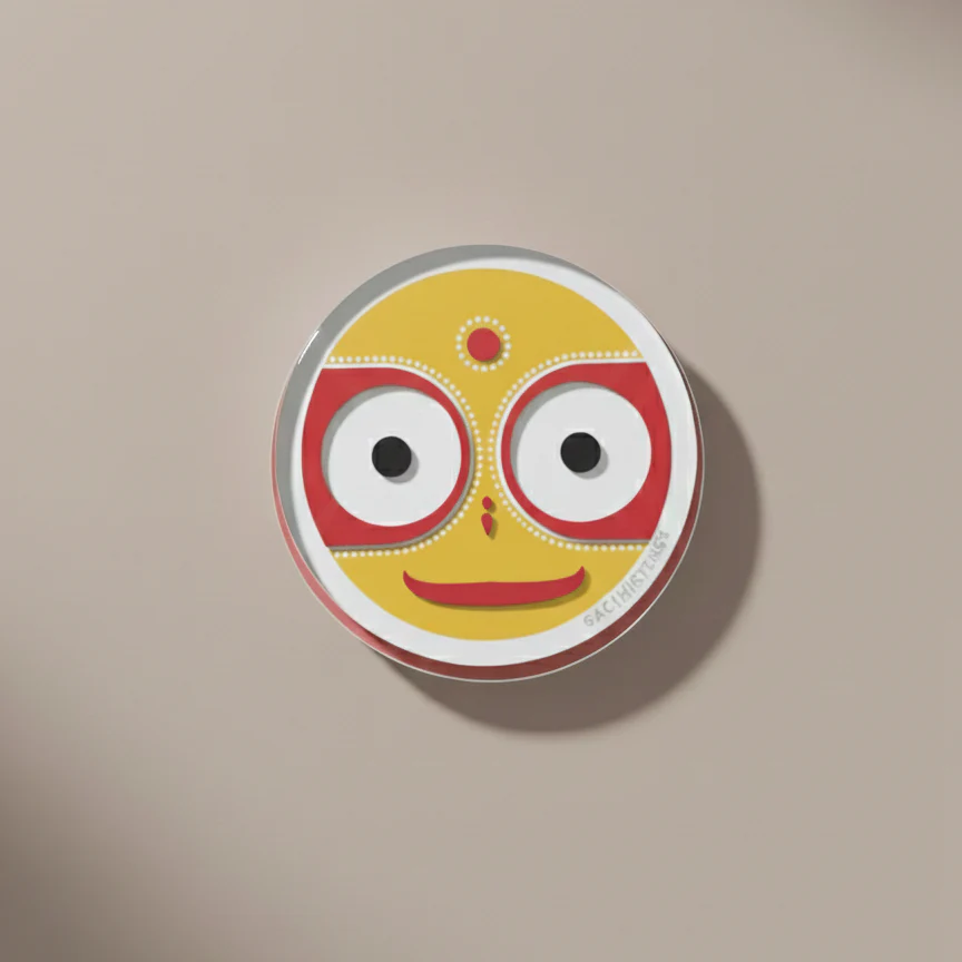 Puri Shubhadra's Face | Fridge Magnet