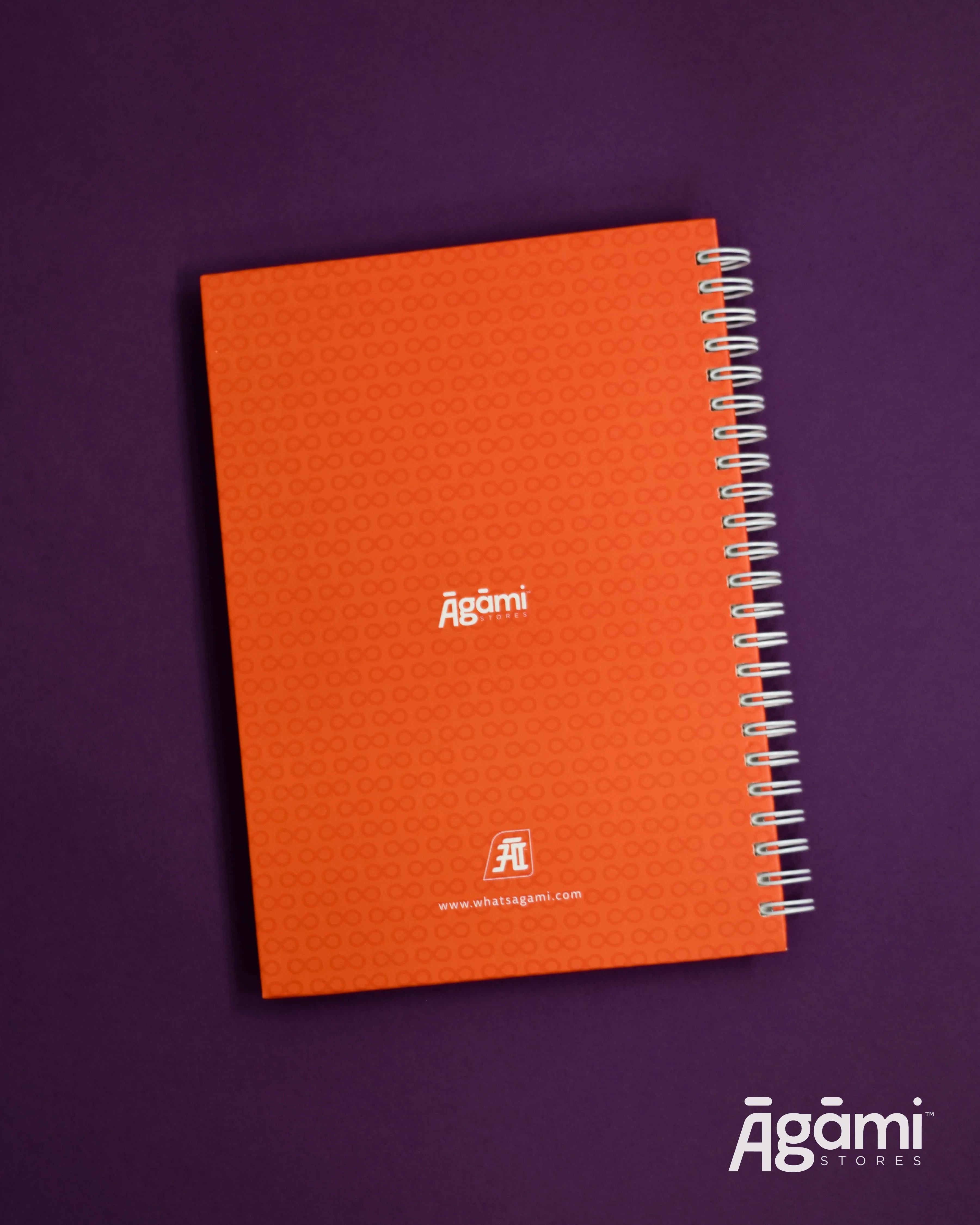 Sanātana Dharma A5 Spiral Notebook | Orange - Image 5