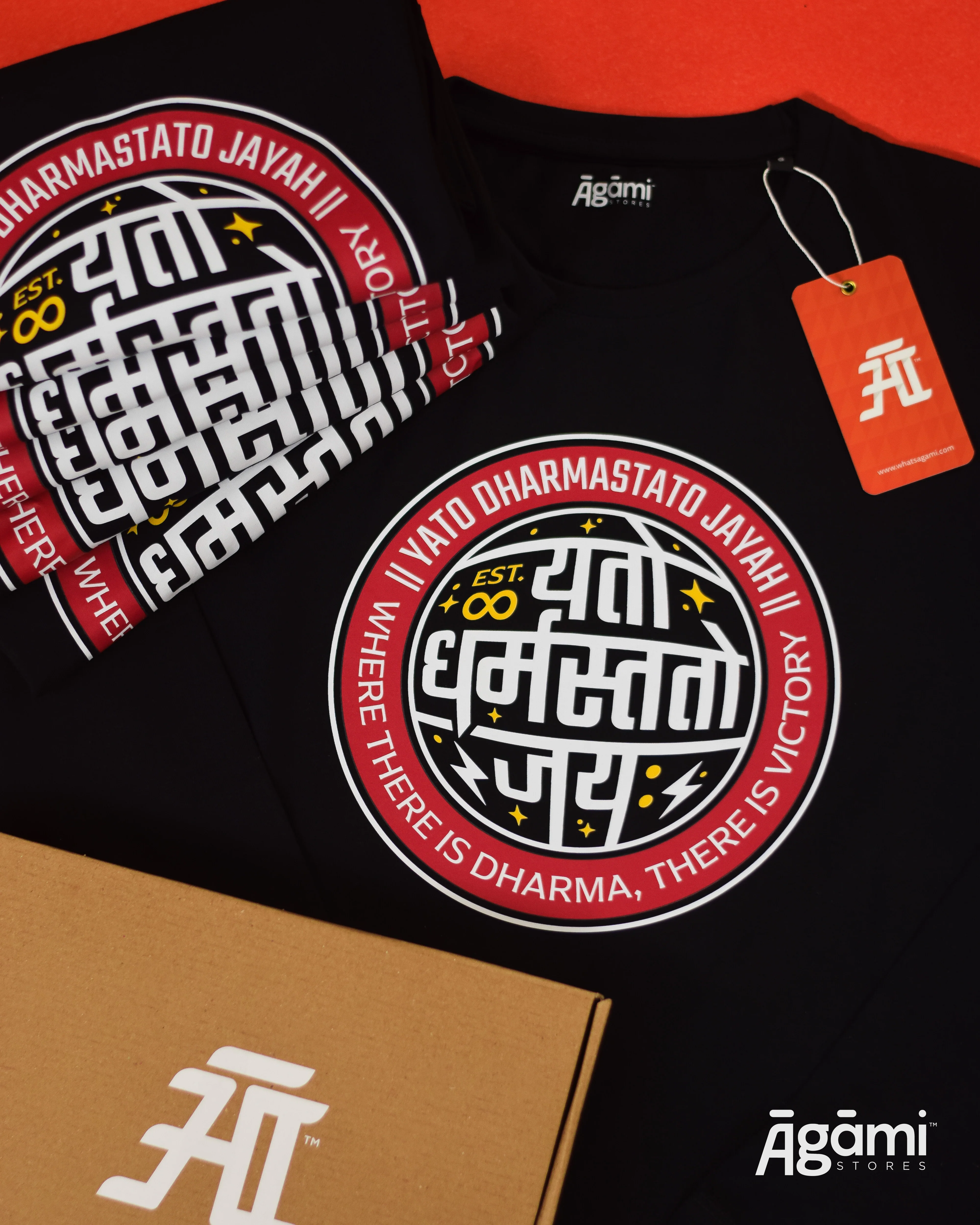 Yato Dharmastato Jayah | Black - Full Sleeves - Image 7