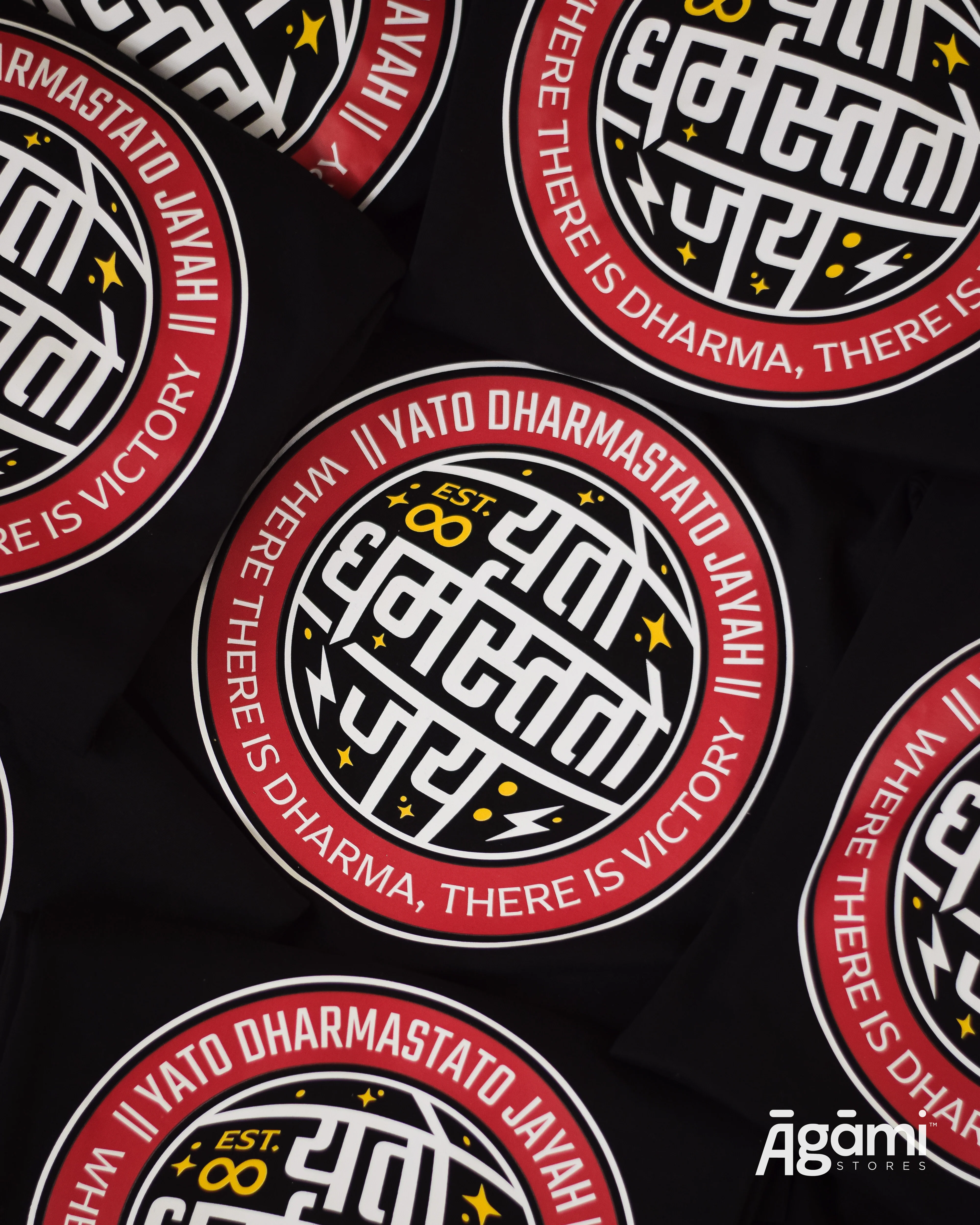 Yato Dharmastato Jayah | Black - Full Sleeves - Image 8